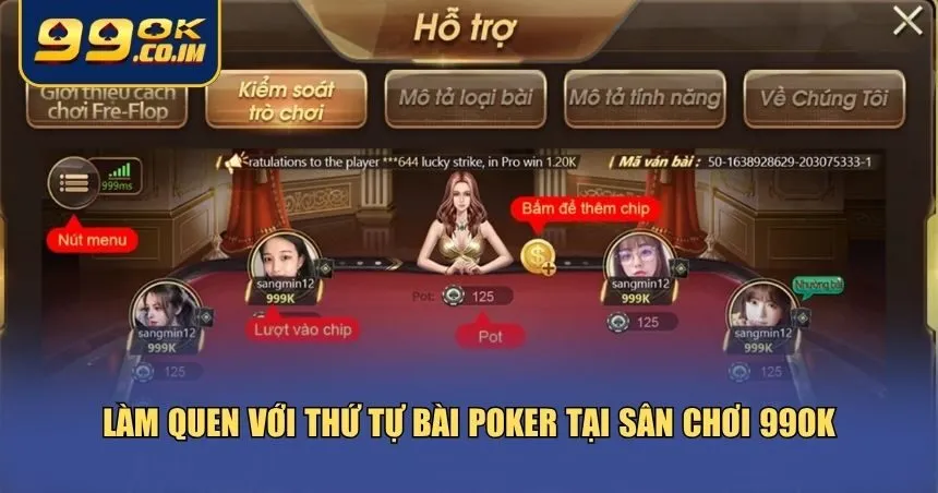 Hiểu thứ tự bài để nắm bí quyết chơi Poker cho người mới